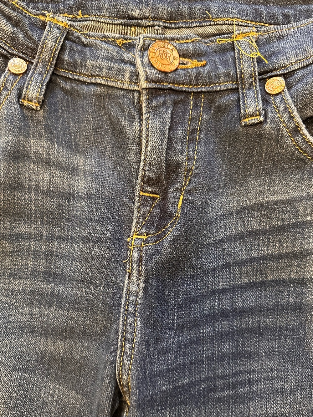 Rock & Republic Kasandra Straight Leg Jeans Women’s Size 8 Medium Wash Stretch - Picture 9 of 9